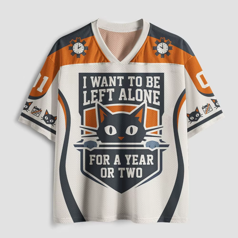 T-shirt unisexe imprimé « I Want To Be Left Alone » 2026, T-shirt adulte décontracté et tendance à c