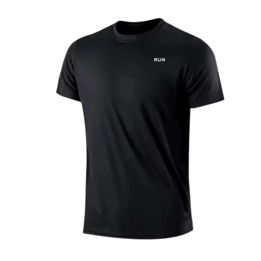 T-shirt de fitness - Nouveau t-shirt de sport pour hommes à séchage rapide pour l'été - Haut de fitn