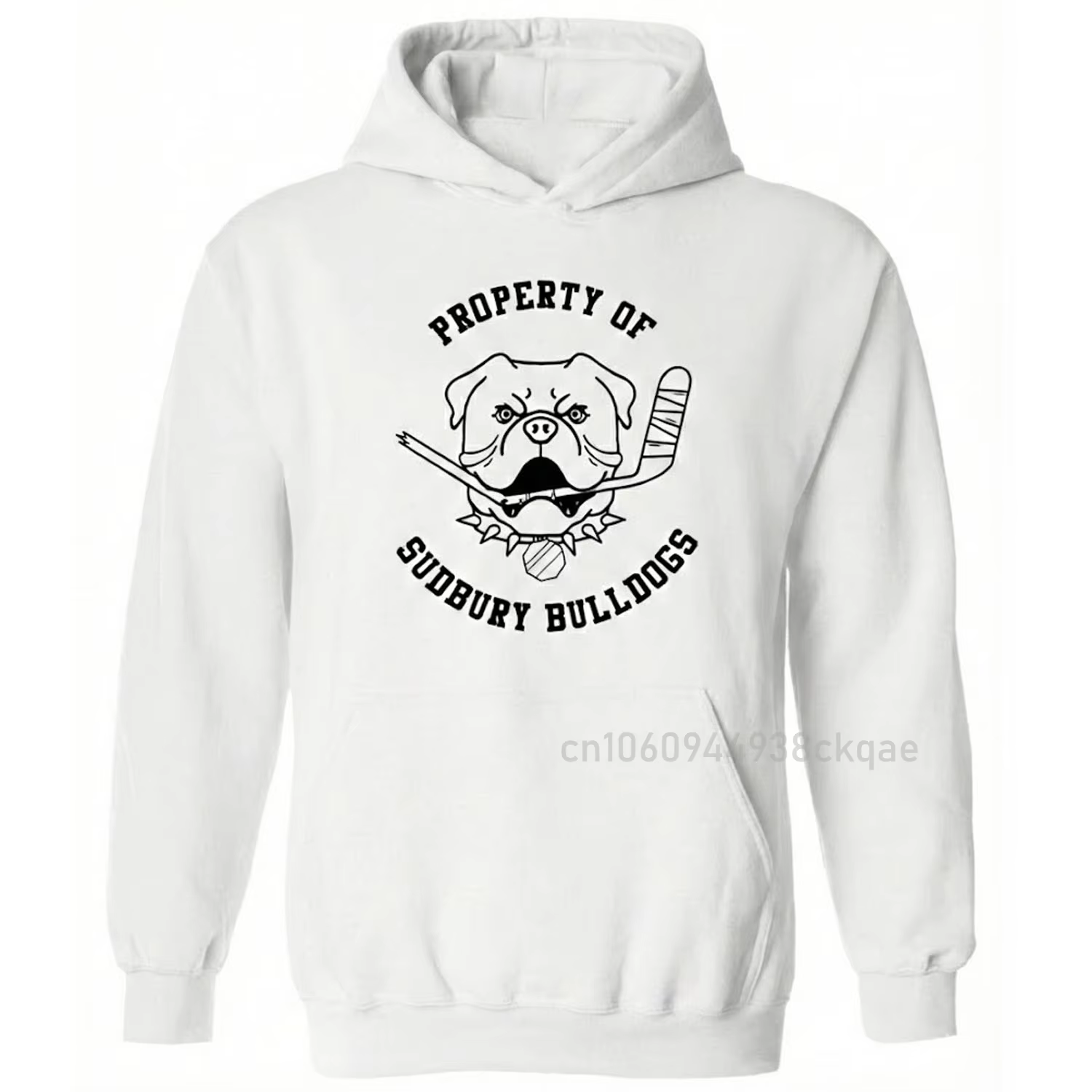 Sweat-shirt à capuche 2026 Property Of Sudbury Bulldogs Shoresy Merch pour hommes et femmes, pull de