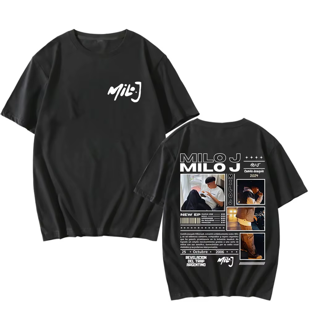 Milo J hommes rétro T-Shirt impression graphique polaire sweat à capuche pour automne/hiver Grunge v