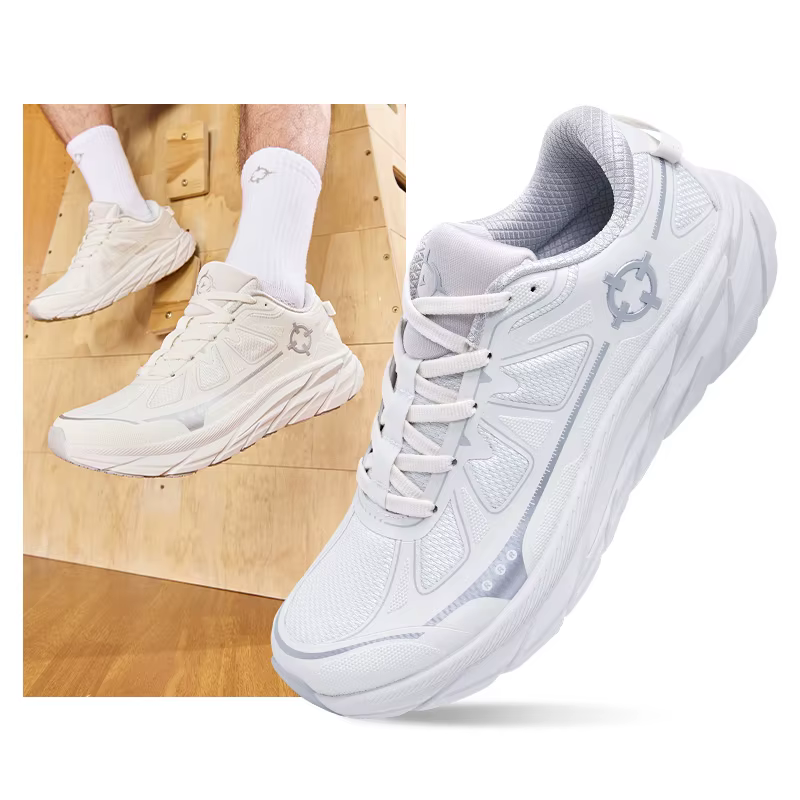 RIGORER 3R Sneaker hommes intérieur respirant maille choc Cussocing banlieue Fitness fond souple for