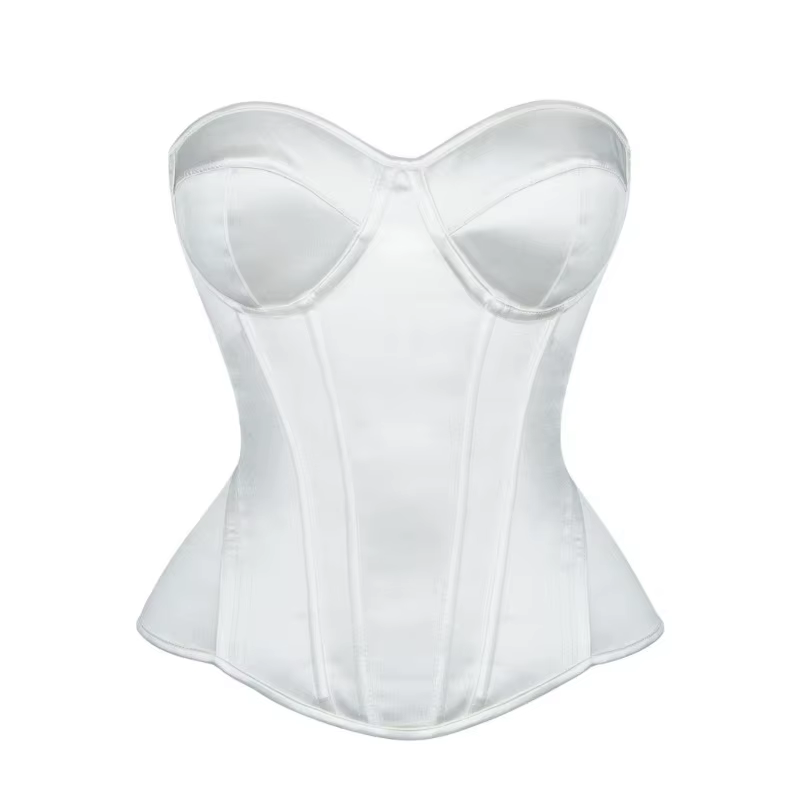 Body sculptant invisible blanc pur, sous-vêtement pour robe de mariée, gaine amincissante, enveloppe