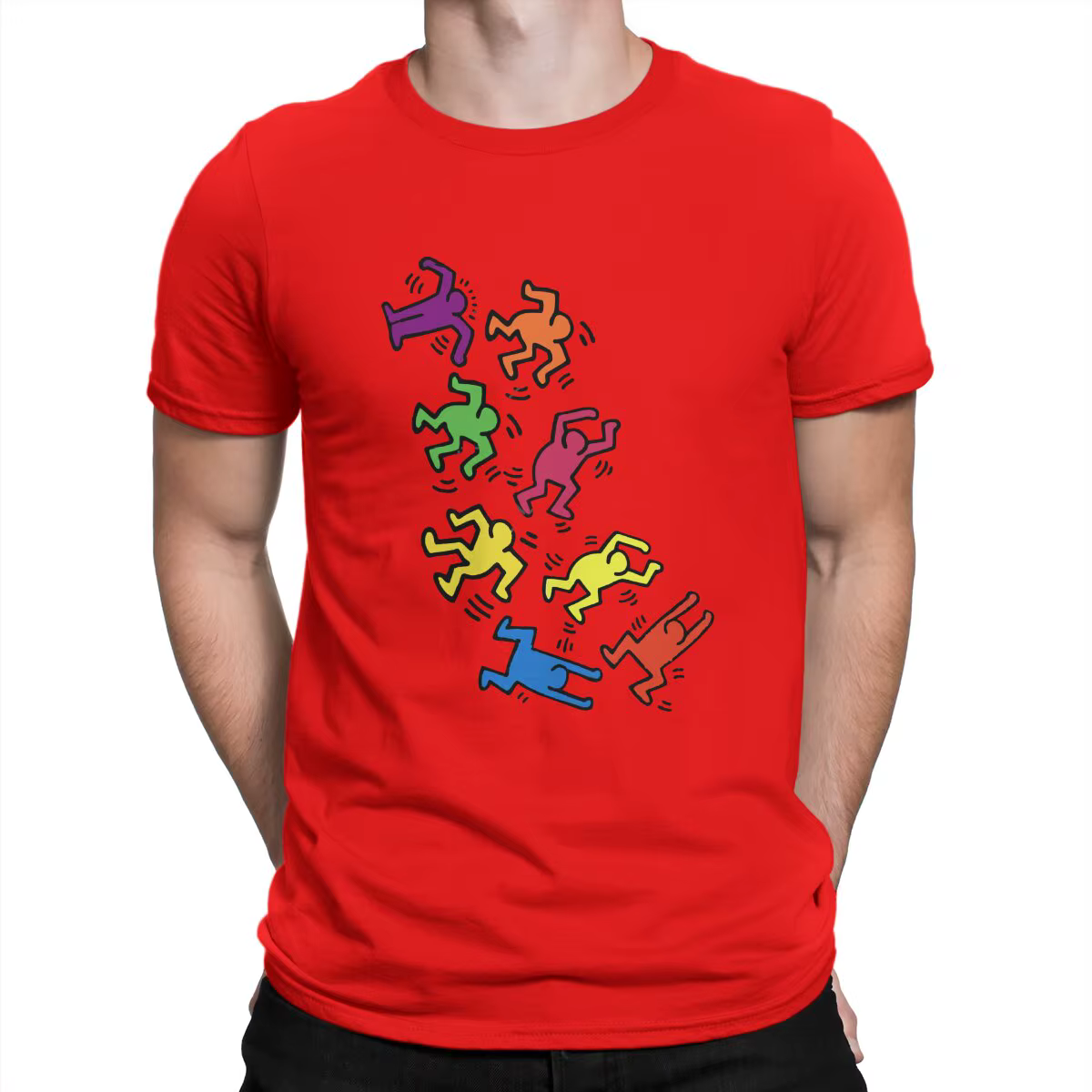 T-shirt manches courtes col rond homme, 100% coton, humoristique, de haute qualité, cadeaux d'annive