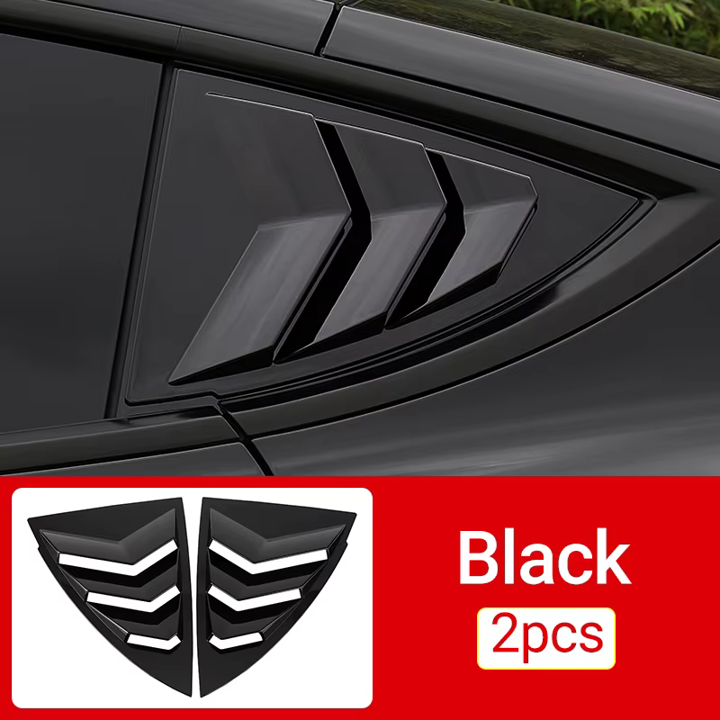 Accessoires pour Tesla modèle Y 2021 2022 2023 2024 2025, persienne de fenêtre latérale arrière de v