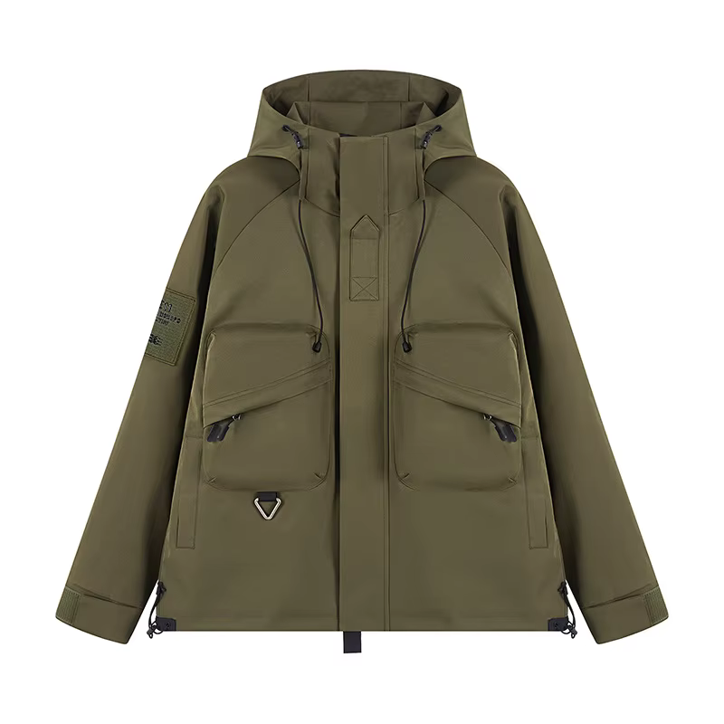 Veste à capuche coupe-vent pour homme, style automne, nouvelle collection, tendance, décontractée, s