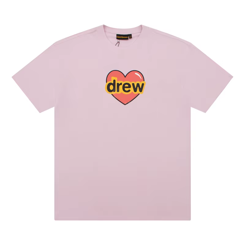 Drew House nouveaux vêtements pour hommes vintage en détresse T-shirt hommes et femmes imprimé ample