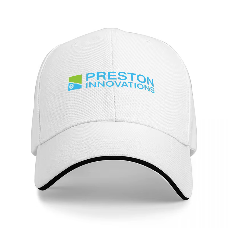 Casquette de baseball PRESTON INNOVATIONS avec logo noir et broderie bleue et verte pour hommes et f