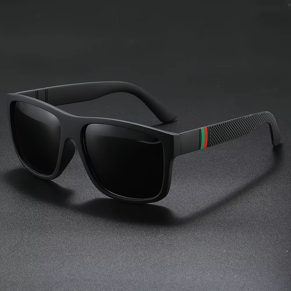 1/2 pièces lunettes de soleil polarisées marque concepteur Vintage lunettes de soleil homme à la mod