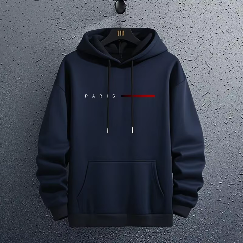 Paris pulls à capuche de mode pour hommes toutes saisons quotidien décontracté sport sweats à capuch