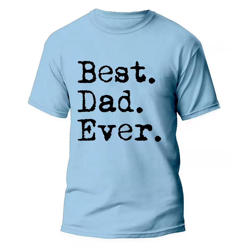 Meilleur papa jamais T-shirt pour hommes père famille mari grand-père drôle cadeau d'anniversaire gr