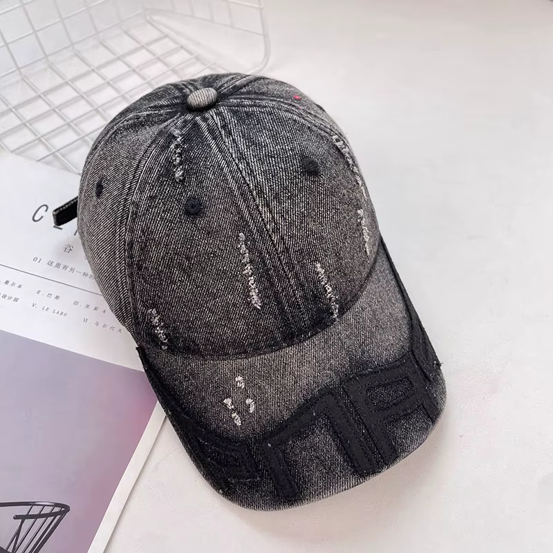 Casquette de baseball rétro personnalisée effet vieilli, respirante et ajustable, casquette polyvale