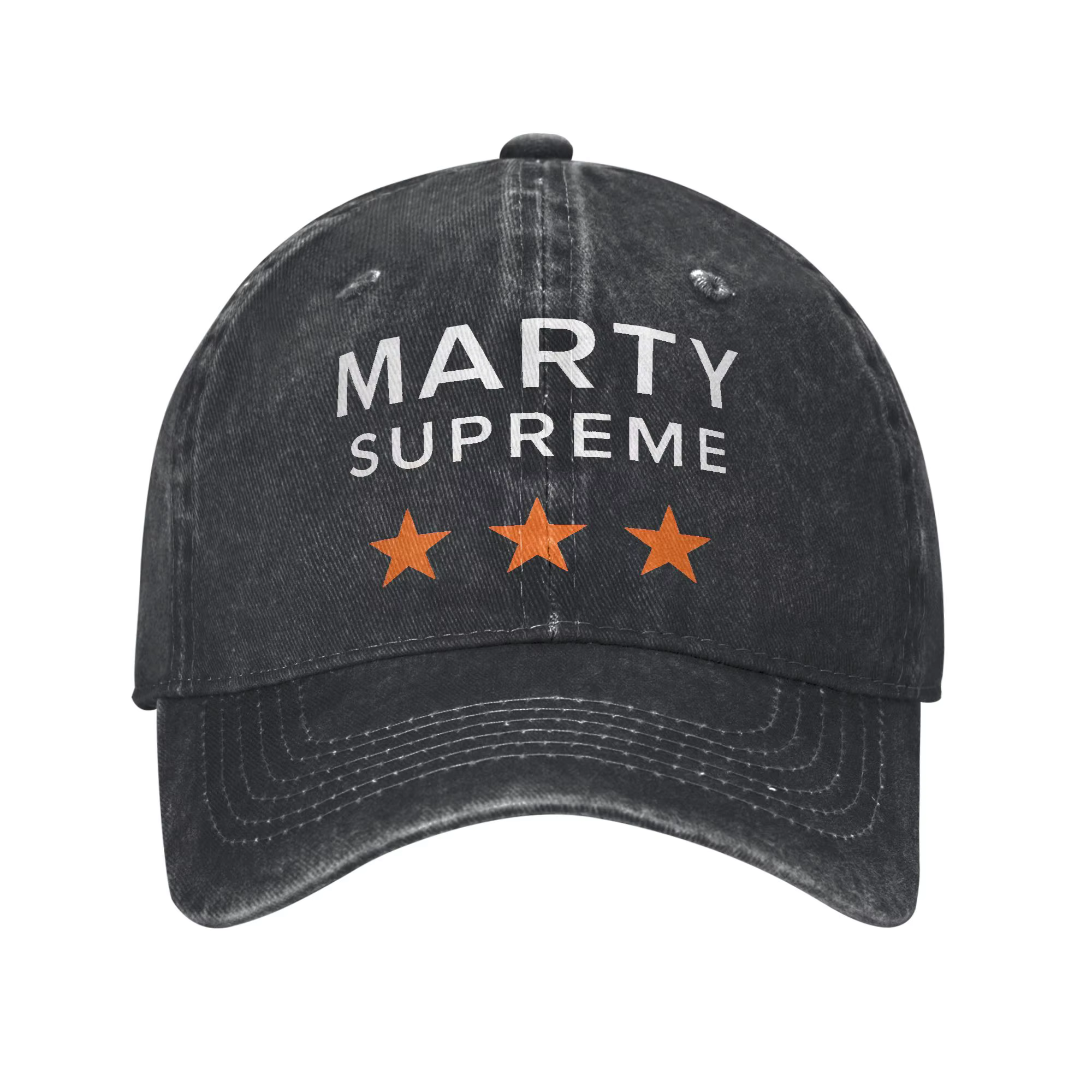 Casquette imprimée Marty Supreme pour hommes et femmes, casquette de baseball en coton, réglable, po