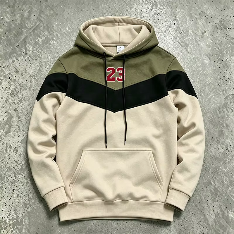 Sweat-shirt à capuche pour homme, automne-hiver, décontracté, sportif, à manches longues, style urba