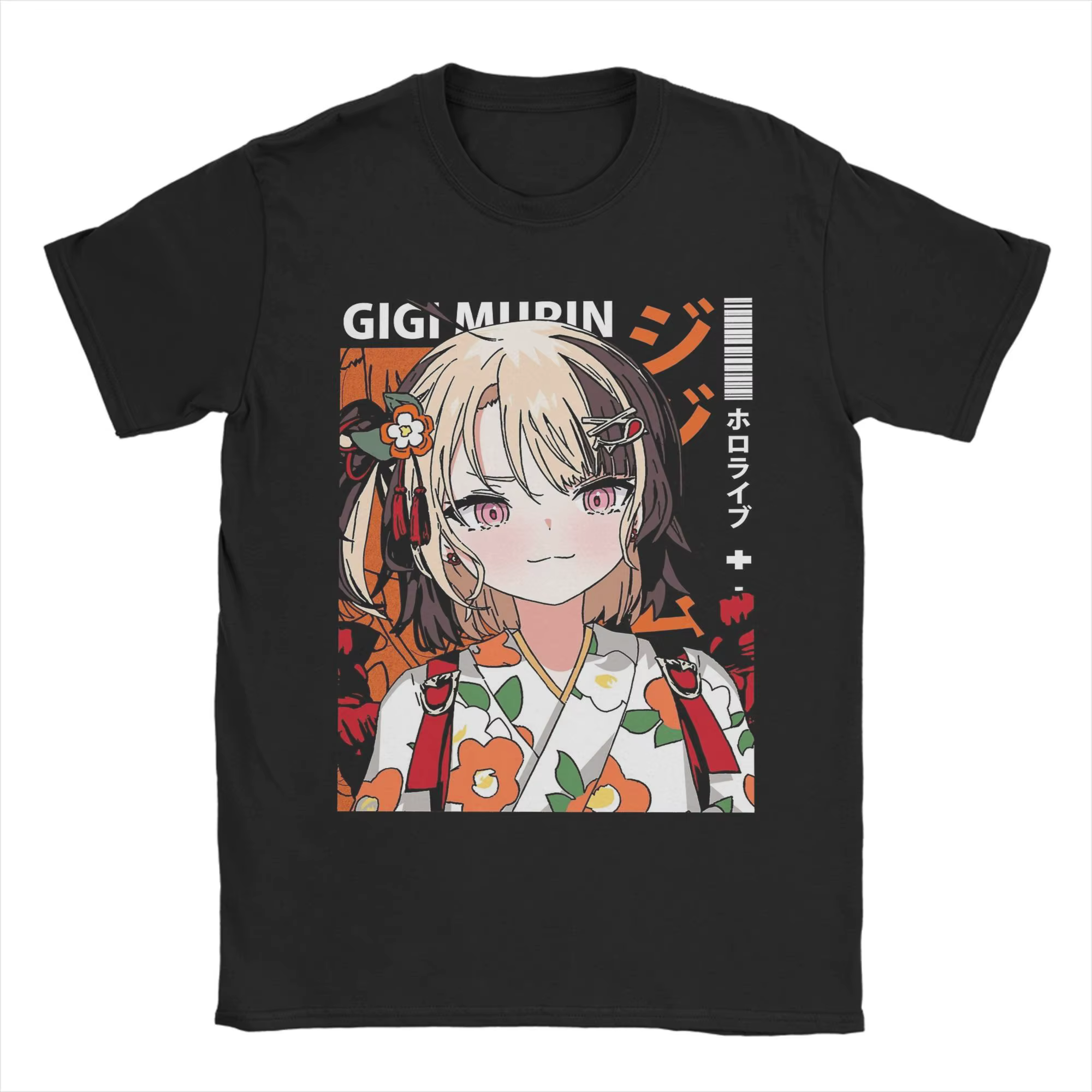 Gigi Murin in Kimono t-shirts pour hommes t-shirts drôles à manches courtes col rond T-Shirt coton g