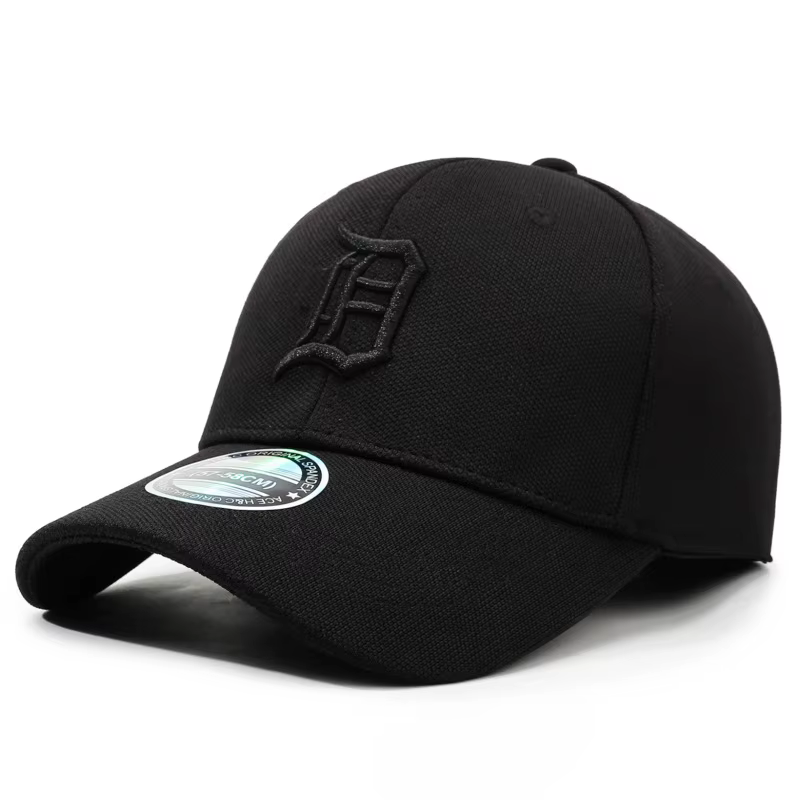 Nouvelles casquettes de baseball ajustées et entièrement fermées, élastiques et souples, style hip-h