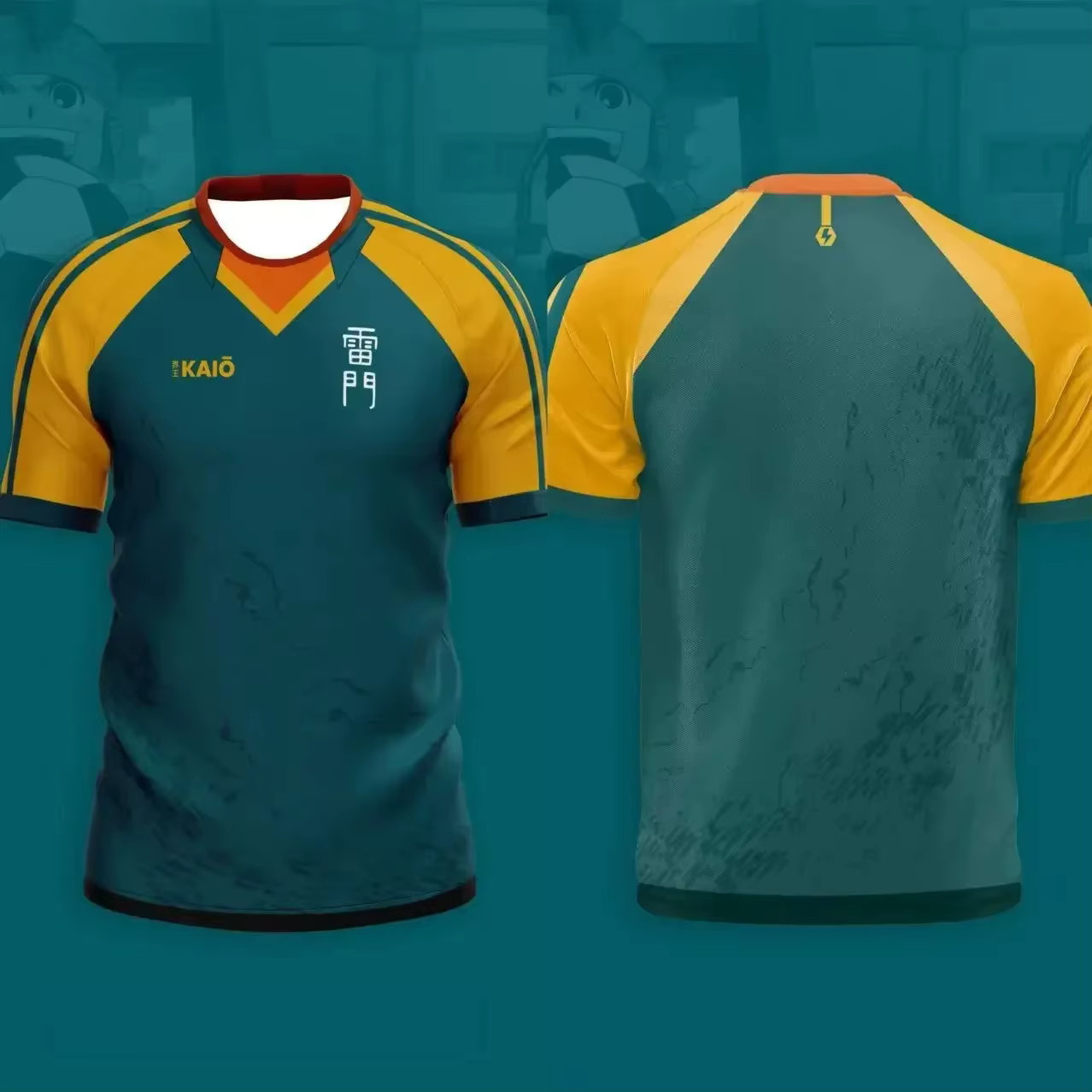 Japon Kaio Jersey Football Inazuma onze: Mark Evens 3d impression T-shirt hommes femmes mode Sport à