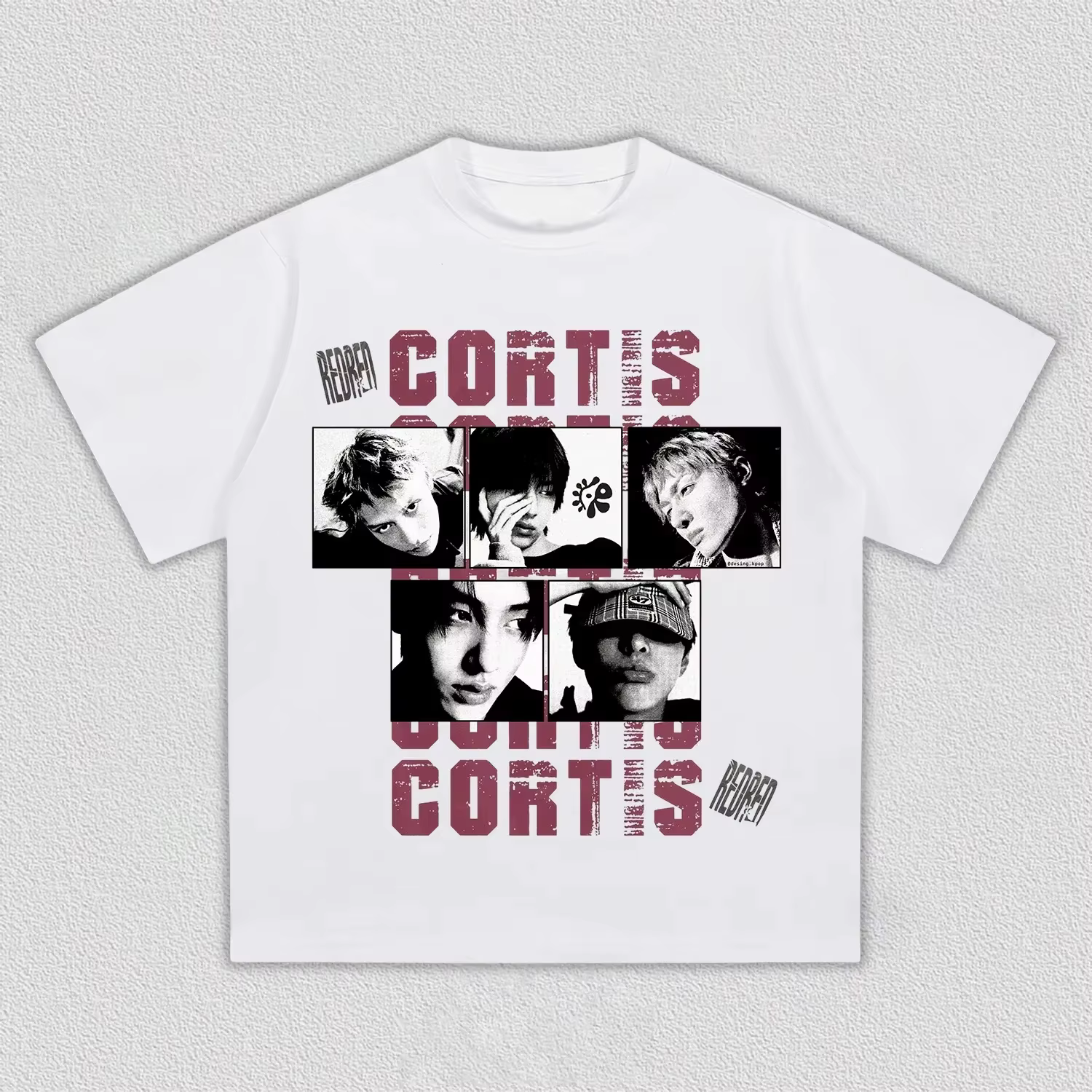 T-shirt REDRED Cortis Album GREENGREEN Merch 2026, 100% coton, vêtements unisexes pour hommes et fem