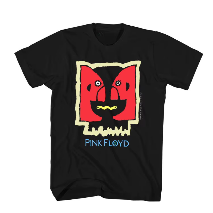 T-Shirt décontracté jaune Pink Floyd Band, 100% coton, avec image graphique, pour hommes et femmes, 