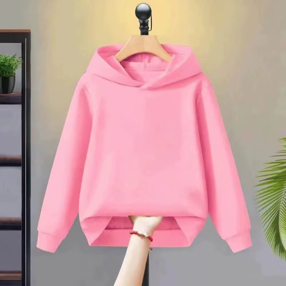 Sweat à capuche pour enfants pour garçons et filles âgés de 3 à 12 ans |   Multicolore en rouge, ros