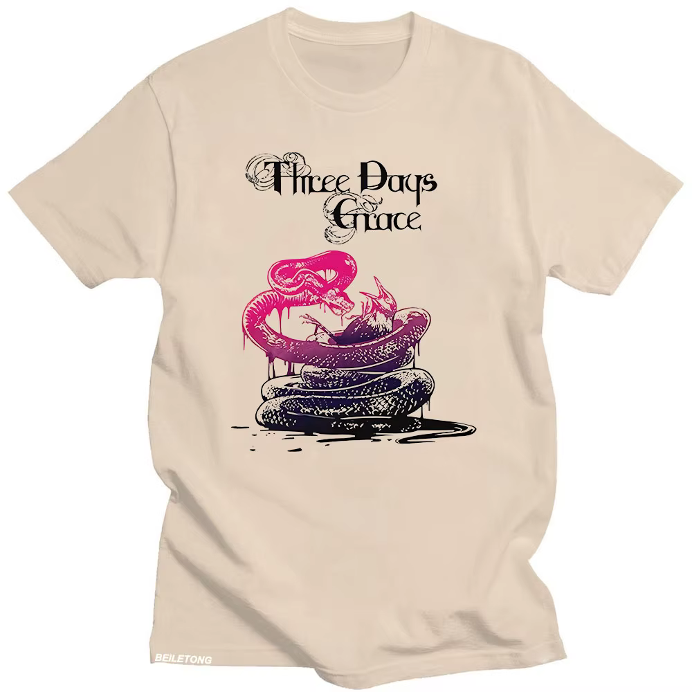 T-shirt imprimé graphique Three DenciGrace pour hommes et femmes, T-shirt décontracté, Hip Hop, T-sh