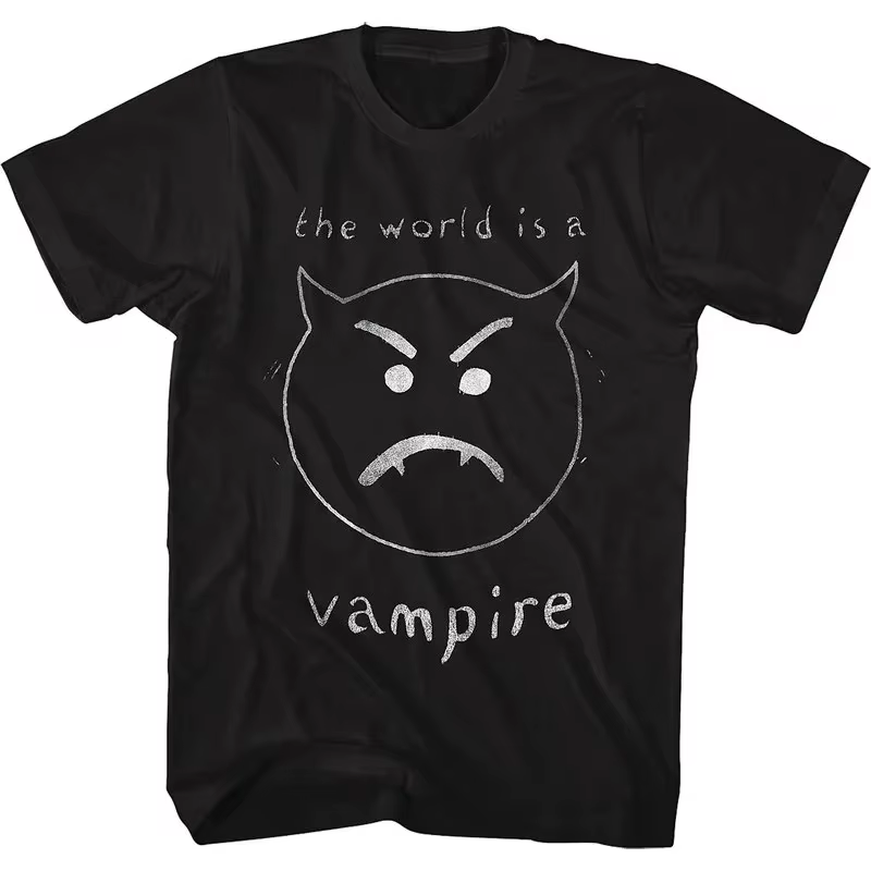 T-shirt graphique The Smashing Pumpkins, style rock classique, surdimensionné, Y2k, décontracté, str