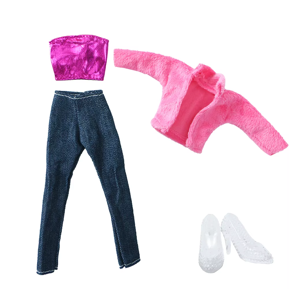 Accessoires pour poupée de 11,5 pouces, vêtements pour poupée de 30 cm, robe, manteau, tenue, hauts,