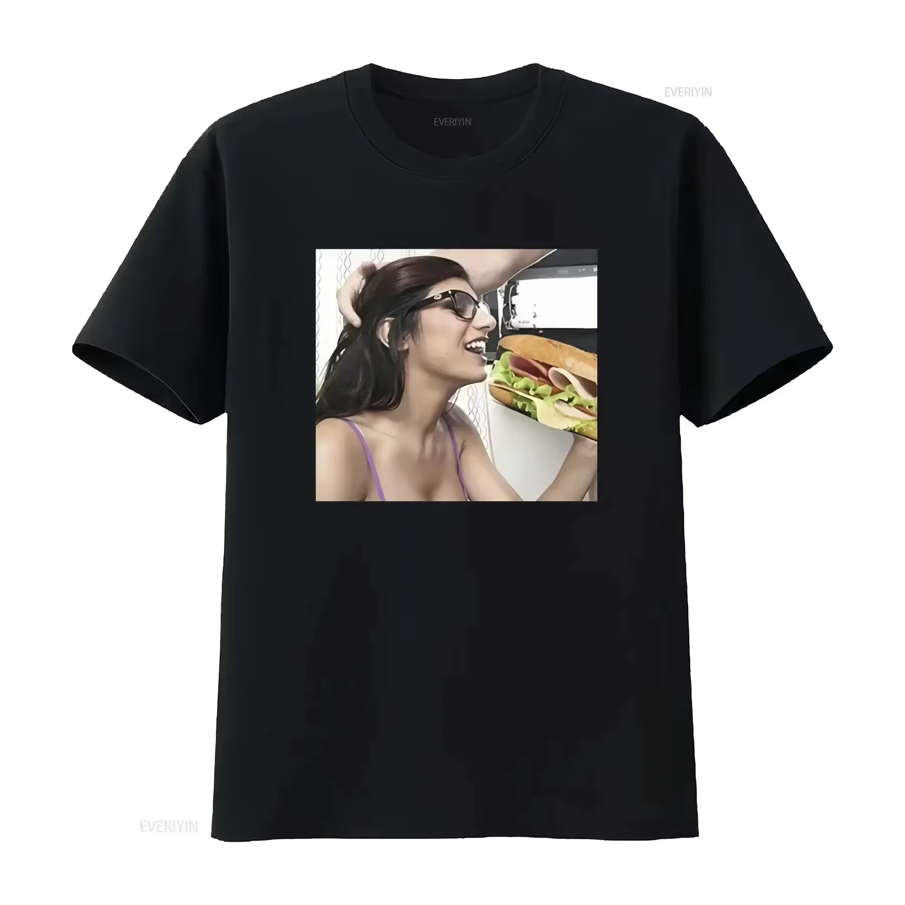 T-Shirt coréen Hangul Word _Why_ pour femmes, vêtements Kawaii, chemises coréennes pour femmes, haut