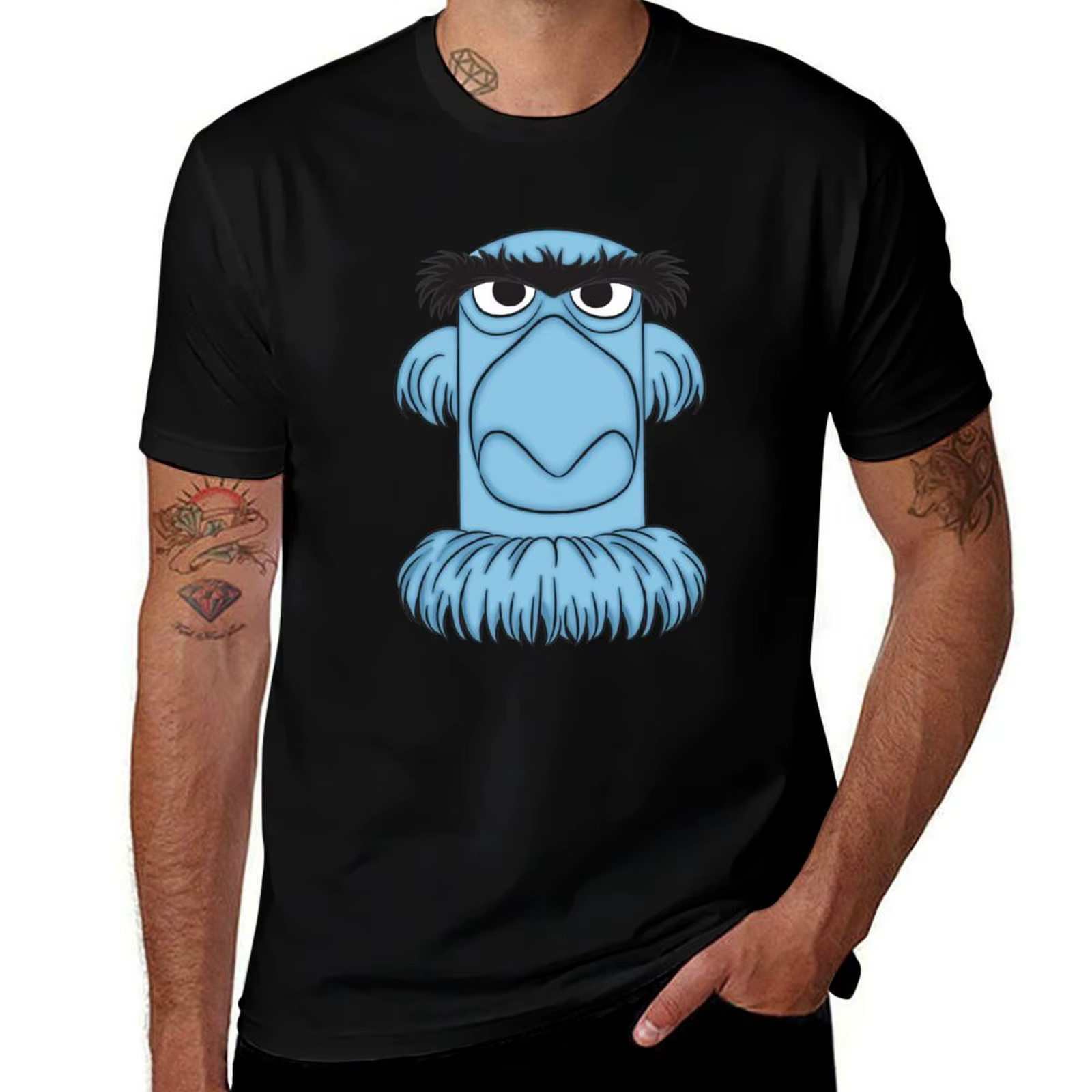 Sam Eagle USA T-Shirt Sports Basic T-shirt à manches courtes