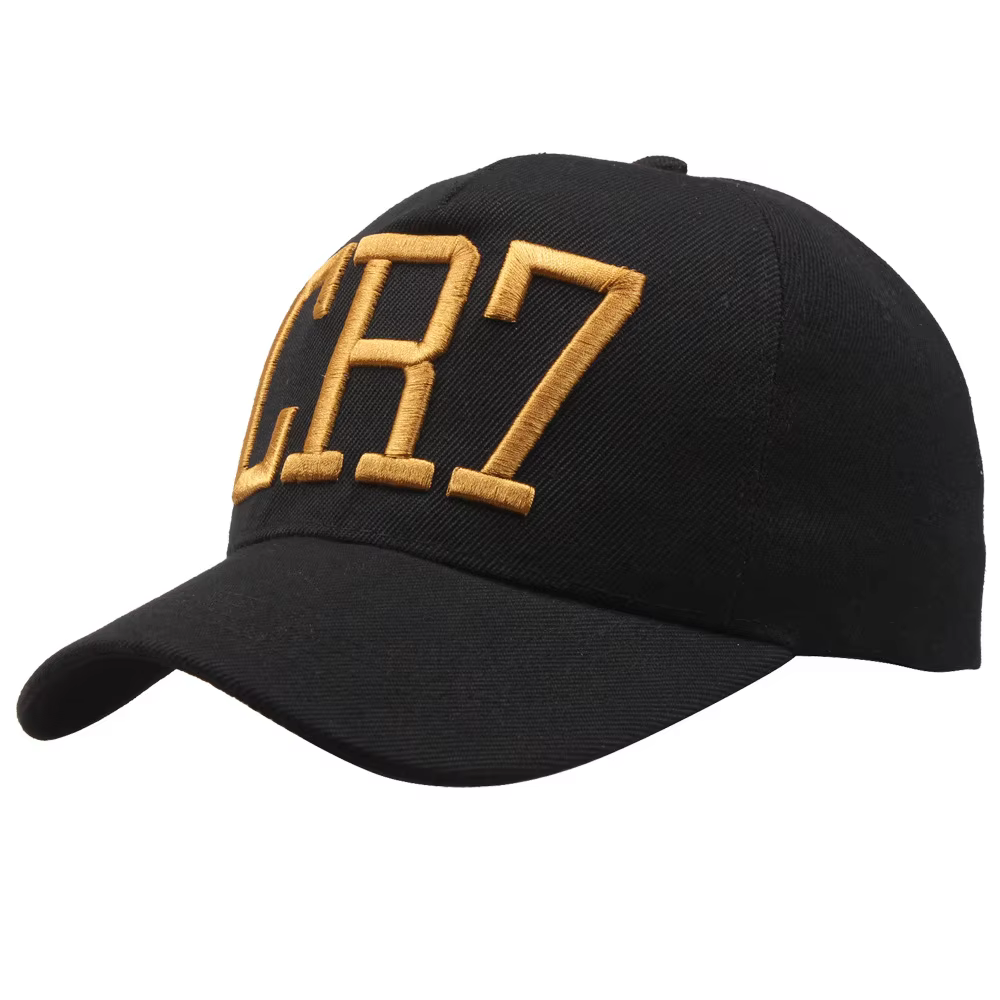 Casquette de baseball d'extérieur CR7, casquette de football brodée, accessoires unisexes Cristiano 