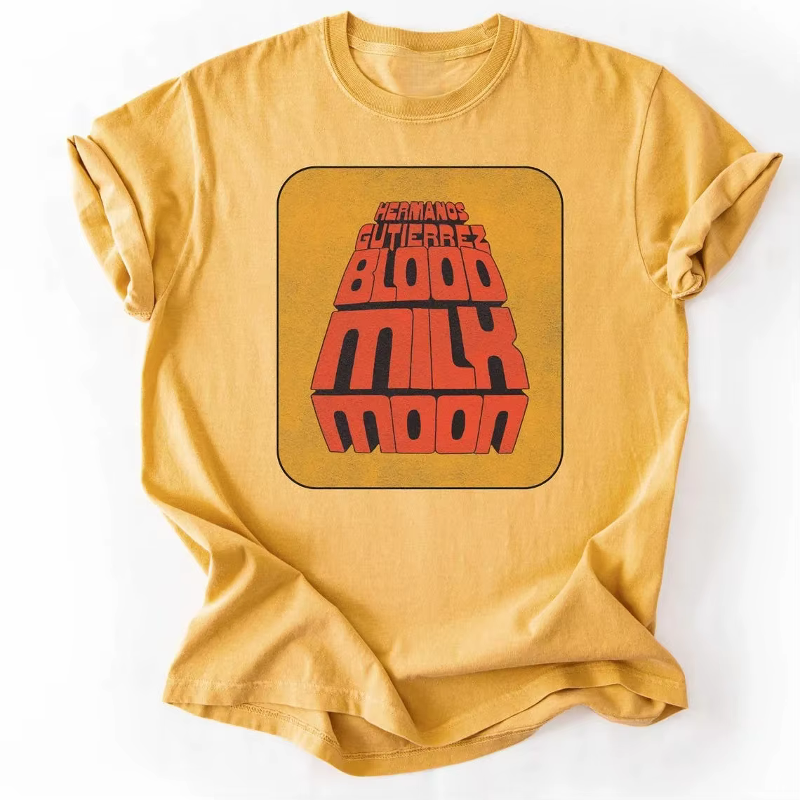 T-shirt Unisexe 2026 Project Hail Mary BLOOD MILK MOON – Vêtement d'été respirant et tendance à col 