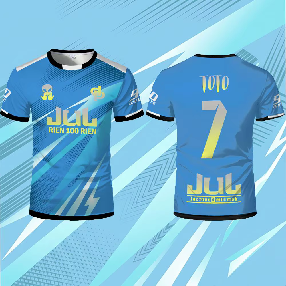 Nouveau T-shirt d'entraînement de football respirant pour l'été 2026 JUL Toto Ninetta Rien 100 Rien,