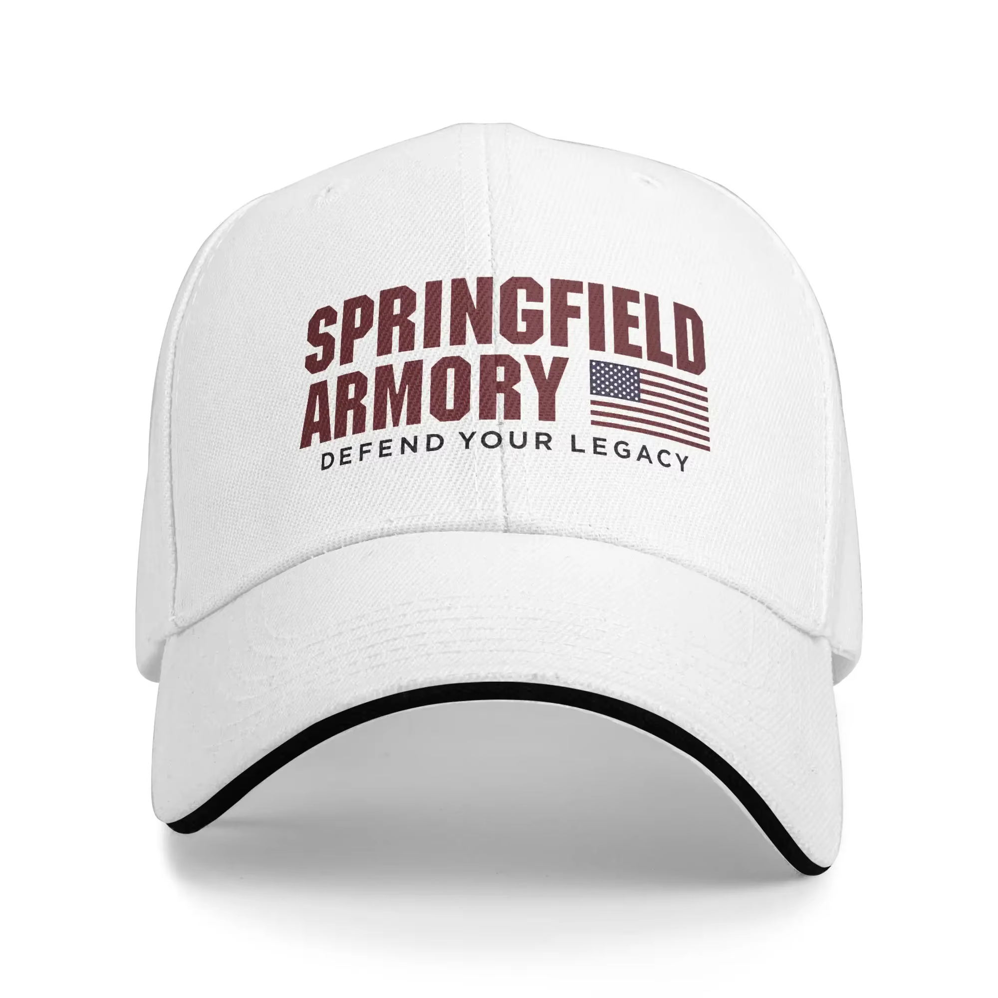 Casquette de baseball Springfield Armory, style streetwear, casquette de camionneur, été, pour femme