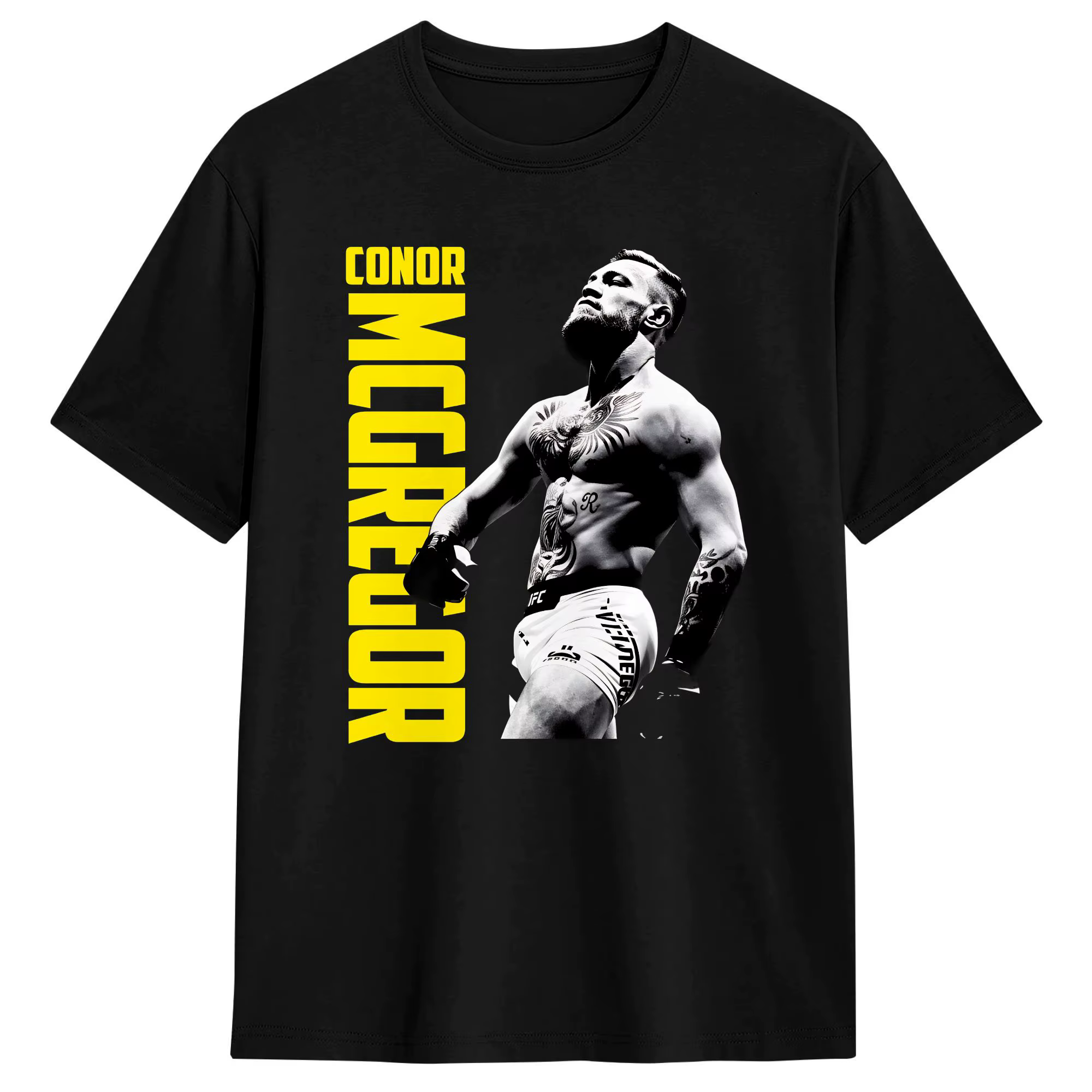 Conor Mcgregor Notorious T-shirts en coton 100% Hip Hop pour hommes, t-shirt d'été à motif classique