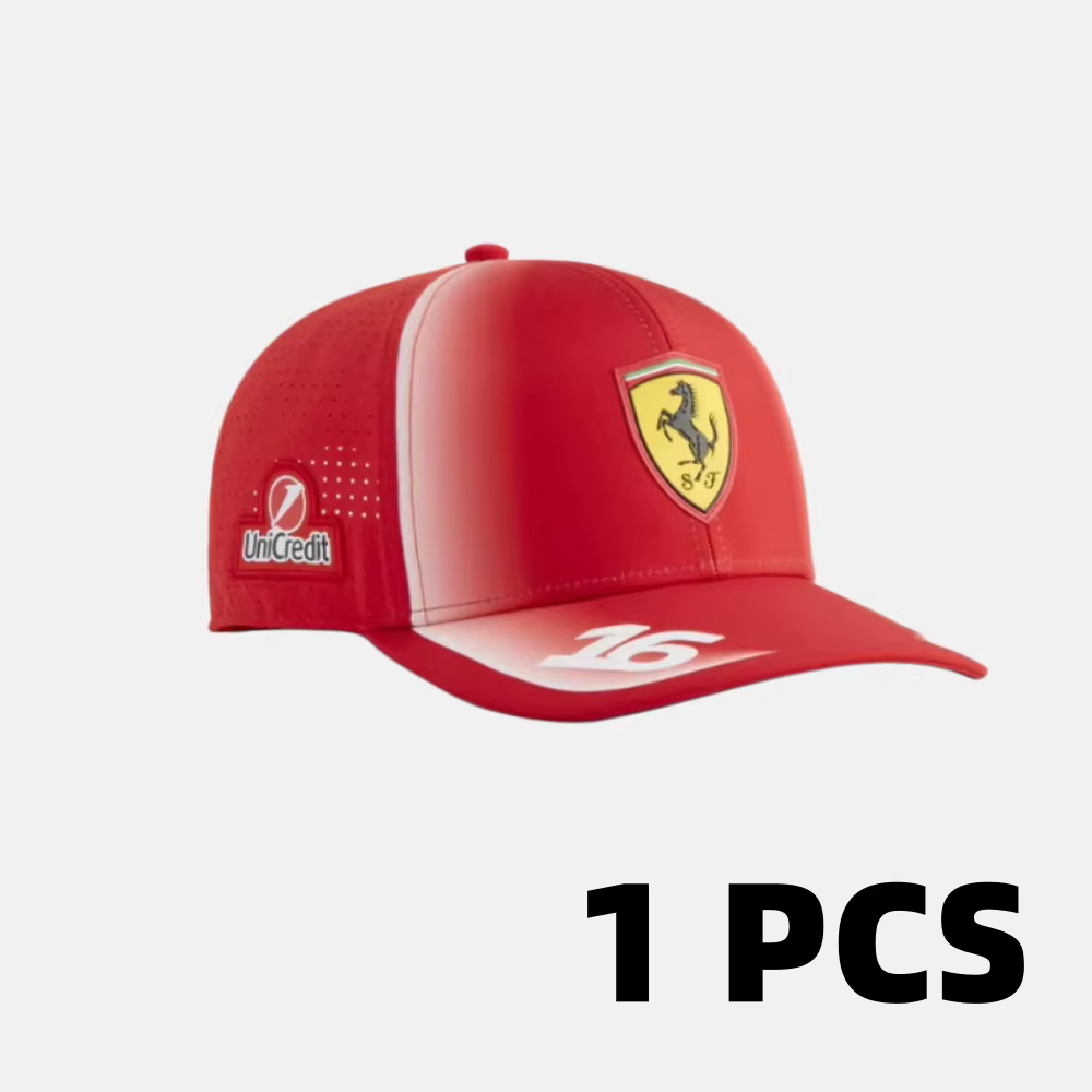 Casquette de baseball Scuderia Ferrari Team 2026 Hamilton, Leclerc, Casquette de pilote, Casquette d