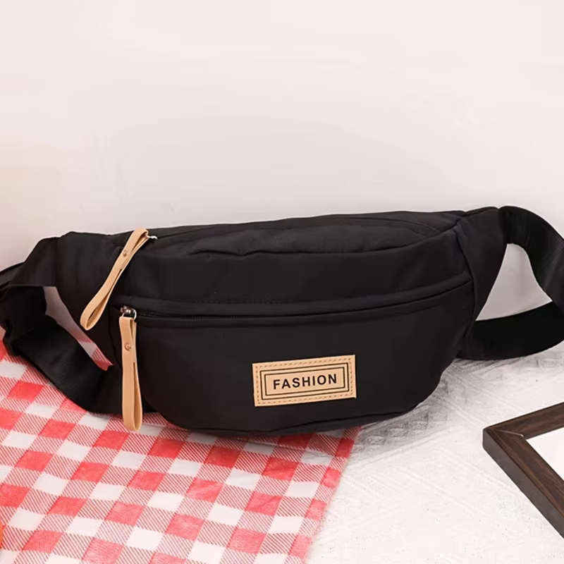 Sac banane Chic à sangle réglable pour les voyages quotidiens, élégant, Compact, léger, polyvalent, 