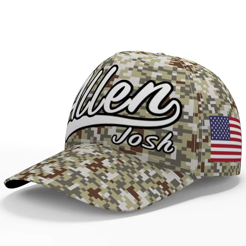 Casquette de baseball américaine Camo Free bt