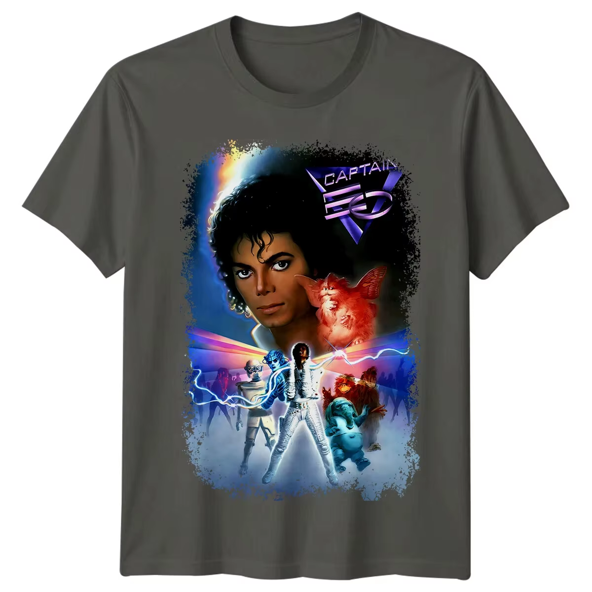 T-shirt inspiré de l'affiche du film Captain EO (1986)