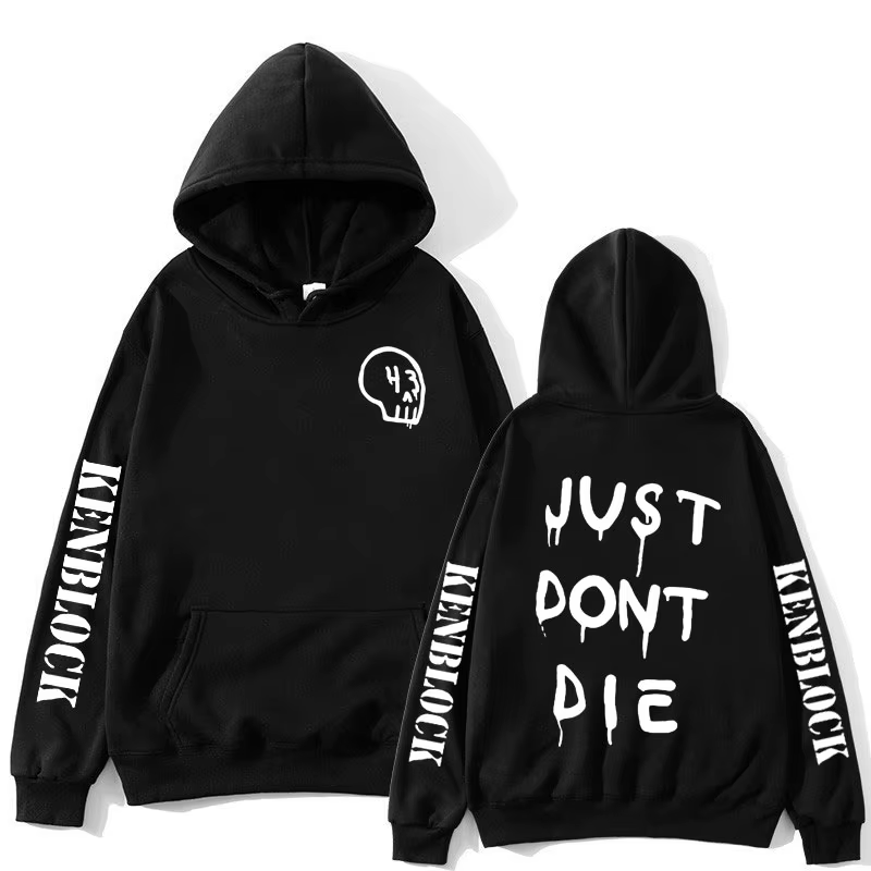 Just ne Die 43 Ken Block – sweat à capuche imprimé pour hommes et femmes