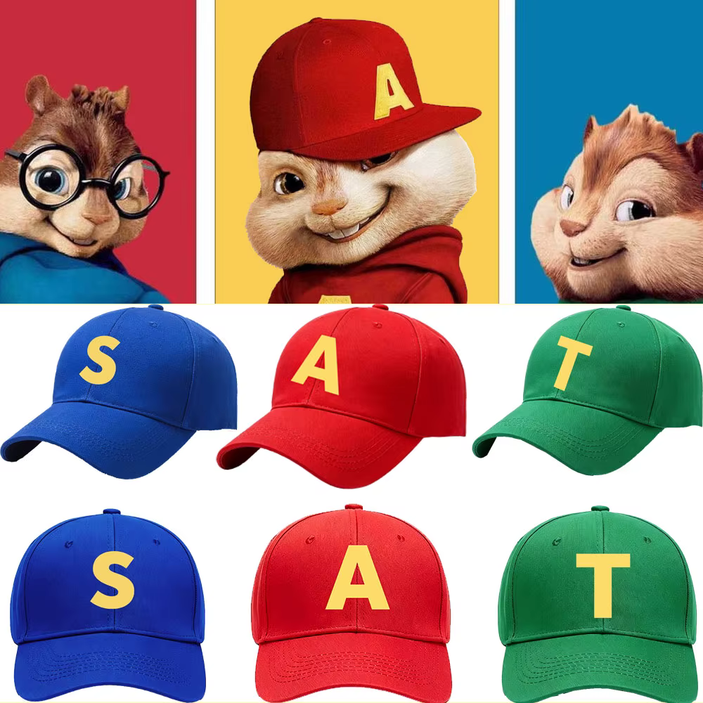 Casquette de baseball unisexe décontractée Alvin et les Chipmunks 2026