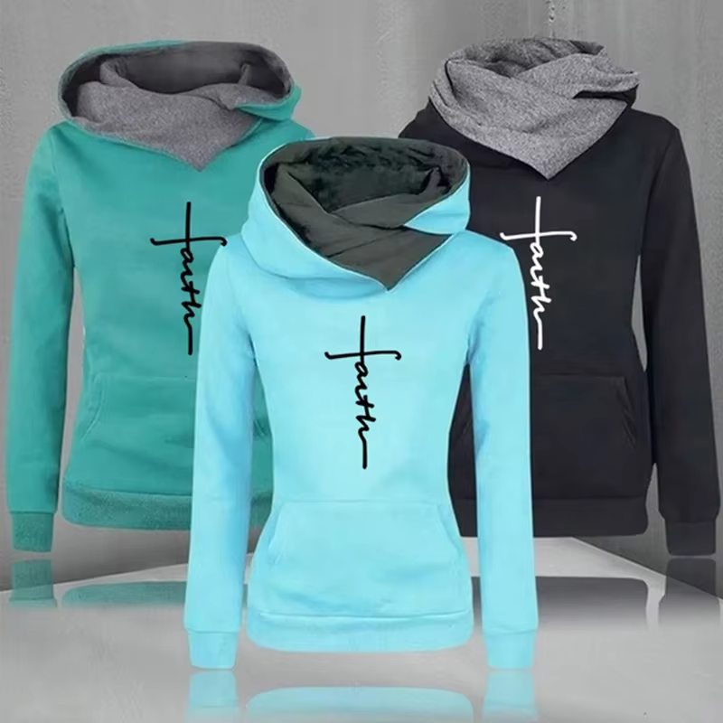 Sweat-shirt à capuche pour femmes