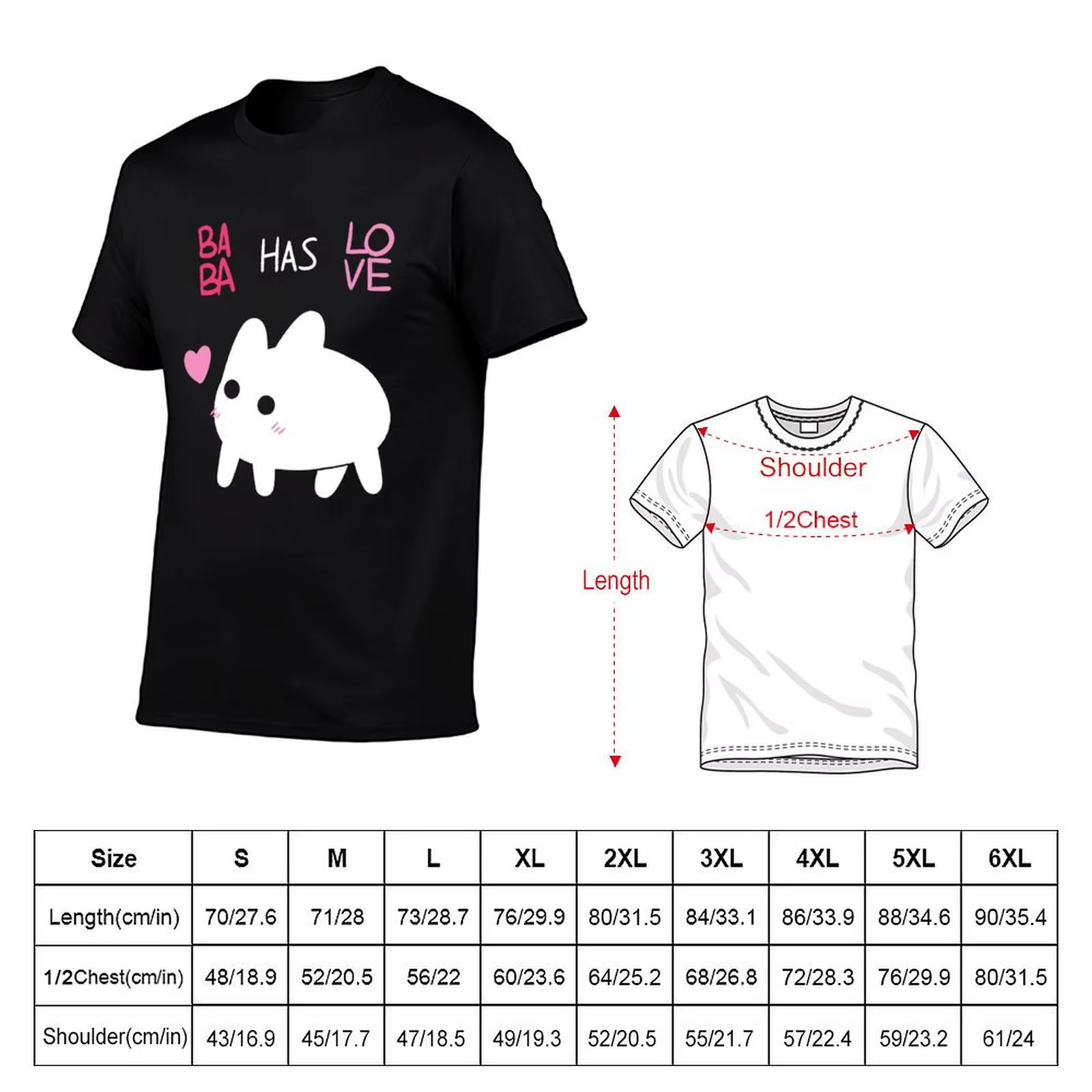 T-shirt graphique Baba pour homme
