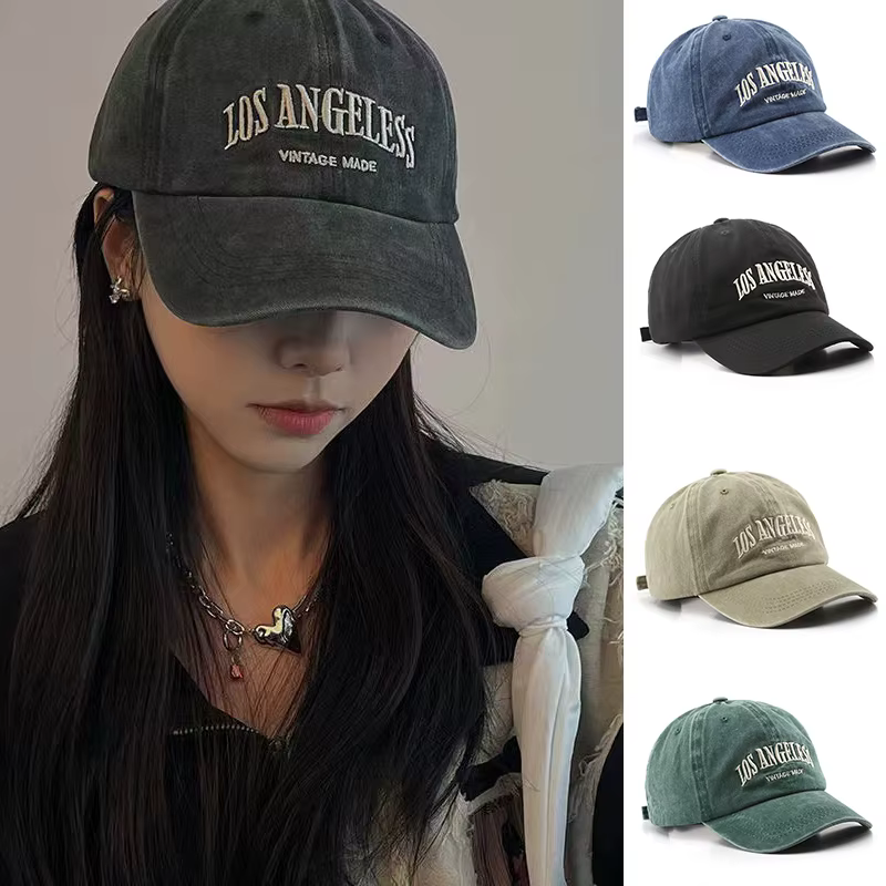Casquette de Baseball en coton pour hommes et femmes Mode Broderie Chapeau