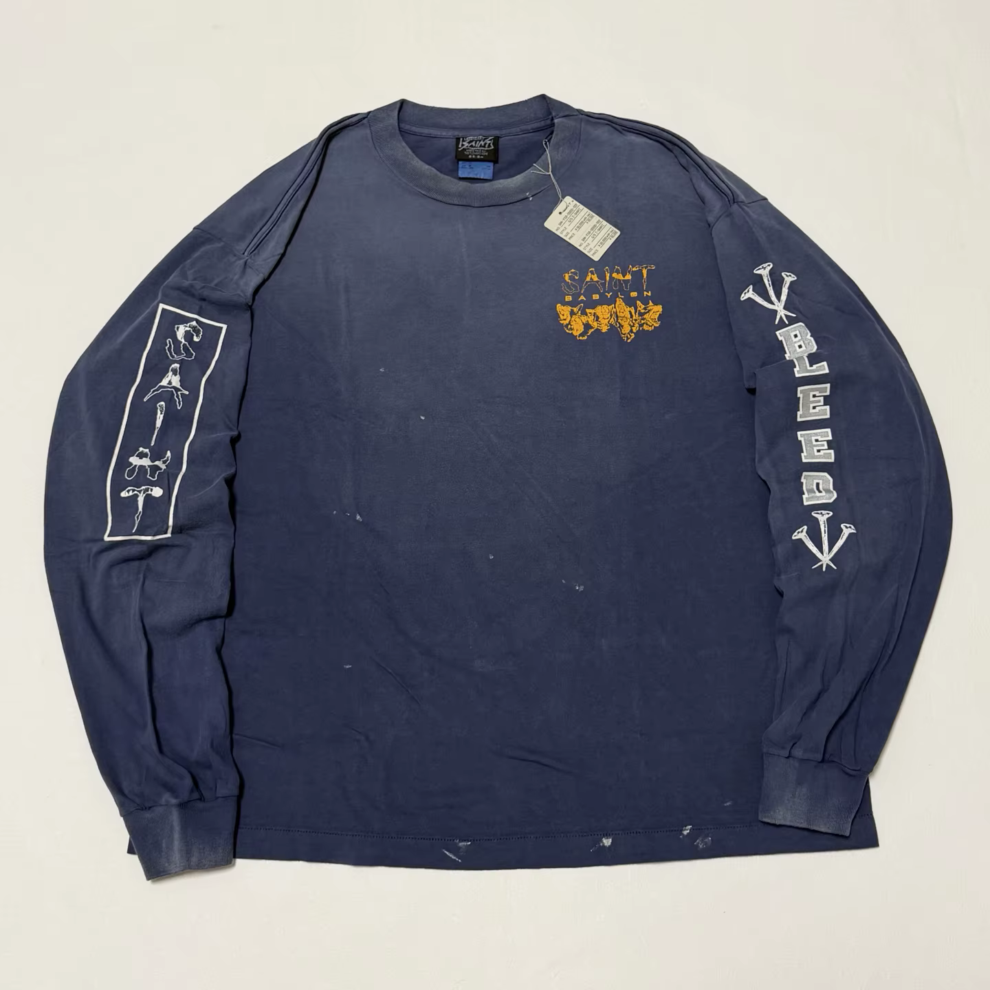 Saint Michael nouvelle tendance américaine imprimé sweat à capuche col rond de haute qualité pour hommes et femmes