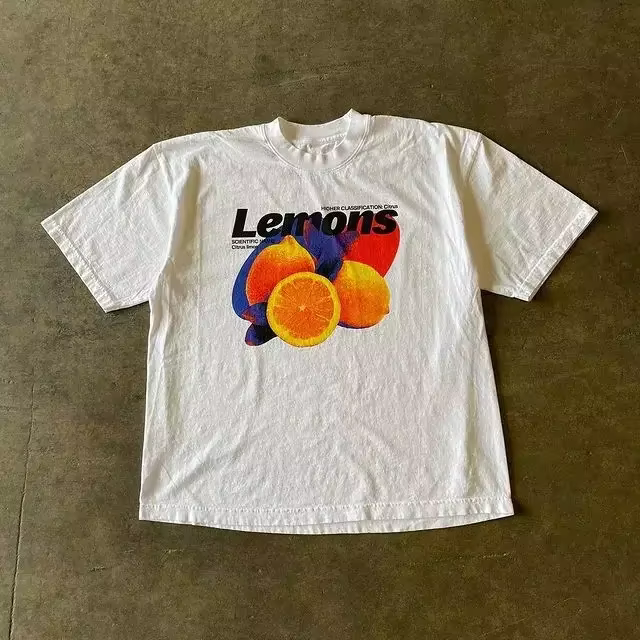 T-Shirt en coton avec dessin animé Domo Kun portant des lunettes
